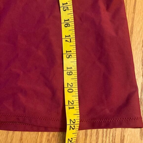 Maroon Tie Front Tankini - Picture 6 of 8